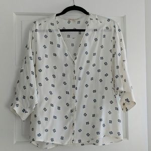 Maje size 1 women's printed top